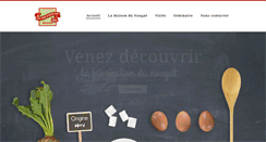 Desktop Screenshot of lamaisondunougat.com